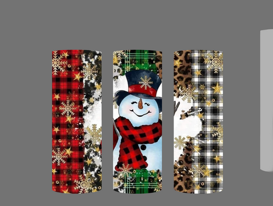 Plaid Snowman