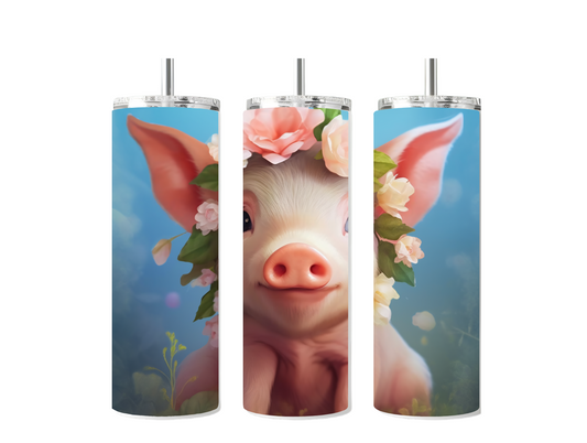 Pig Sublimated Tumbler