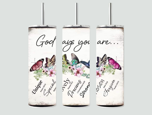 God Says You Are Butterflies