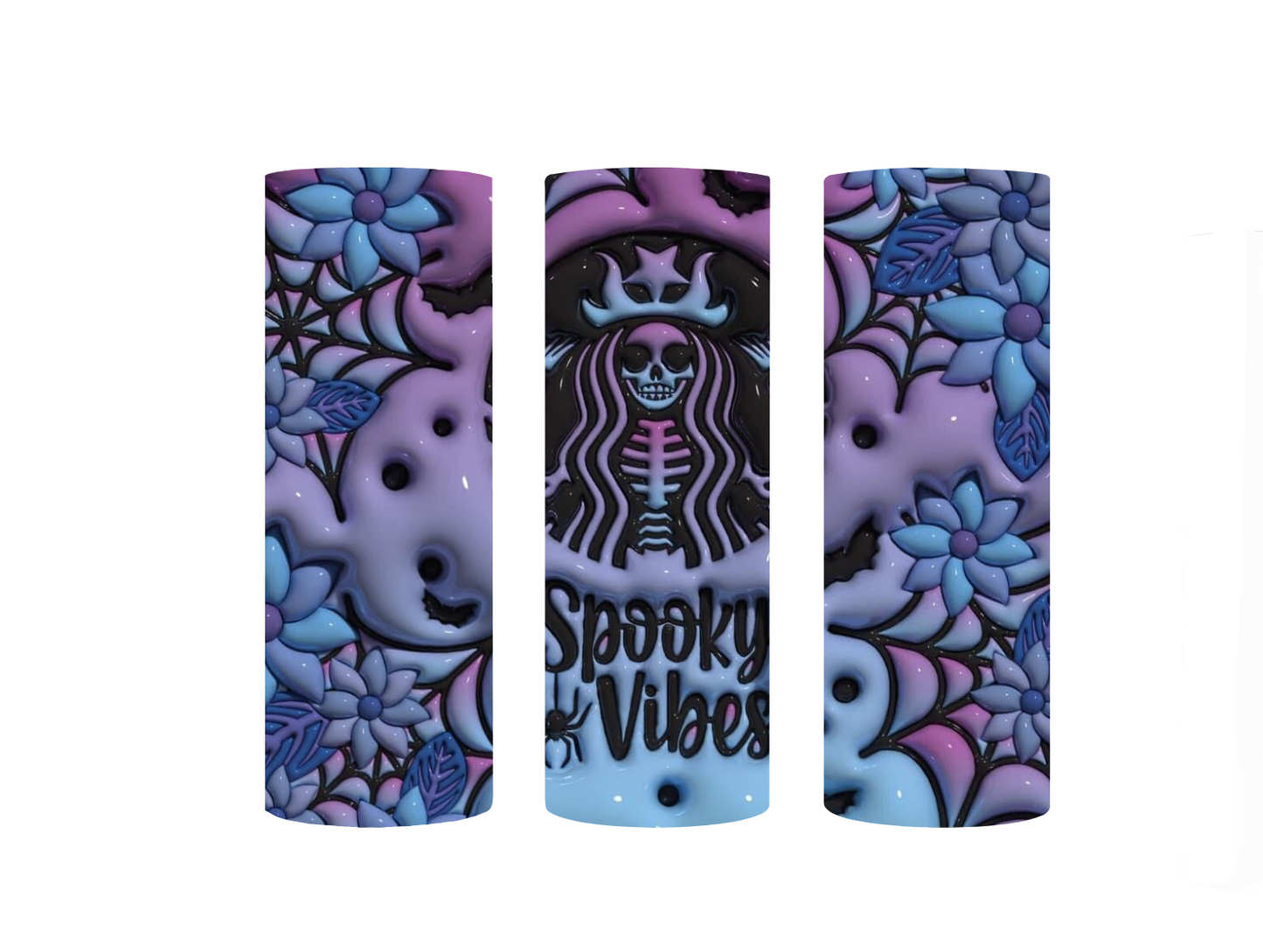 Spook Vibes (Purple) Sublimated Tumbler