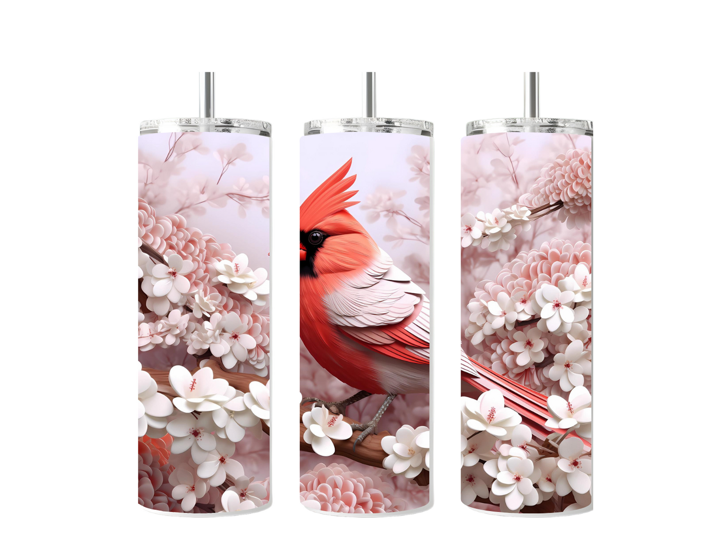 Cardinal Sublimated Tumbler