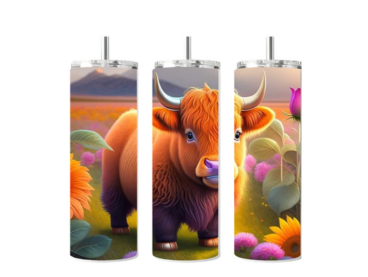 Cow Sublimated Tumbler