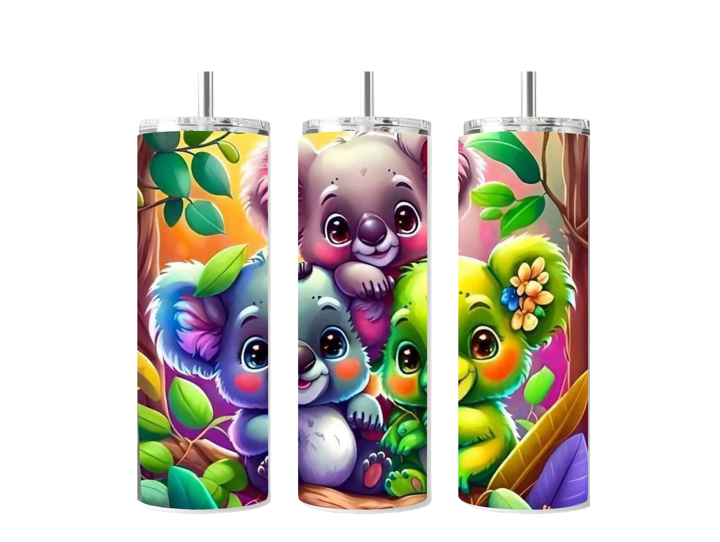 Koala Bears Sublimated Tumbler