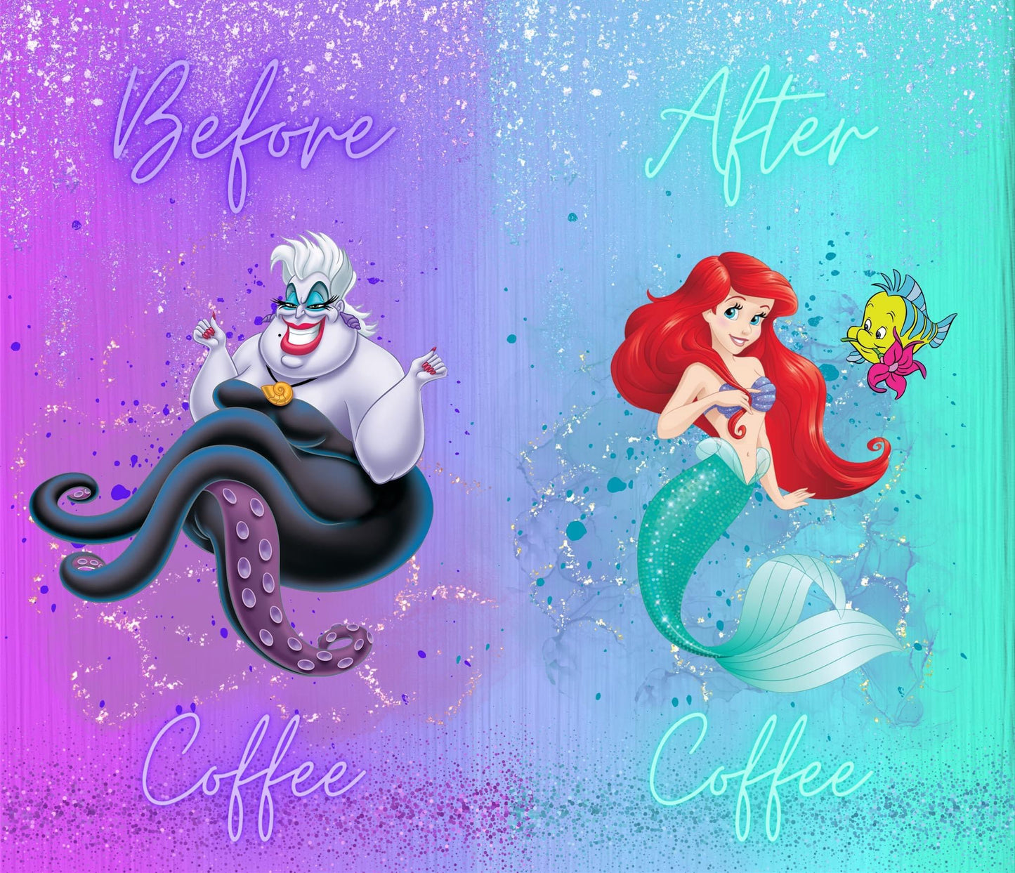 Before and after Coffee 4