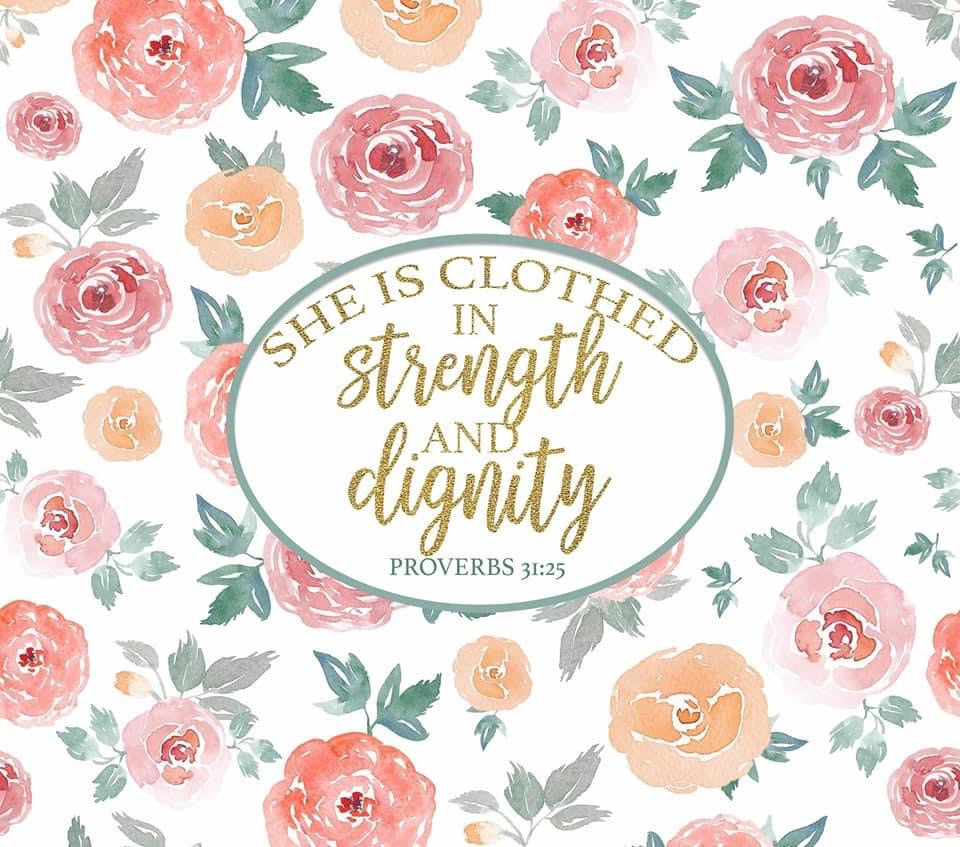 Strength and Dignity Sublimated