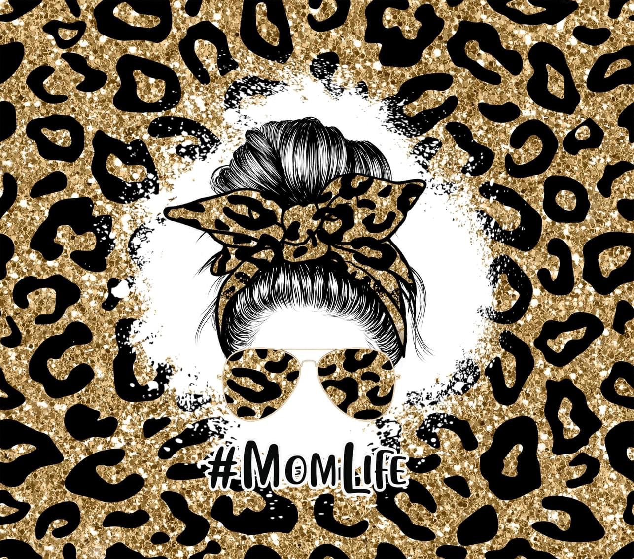 Mom Life Animal Print