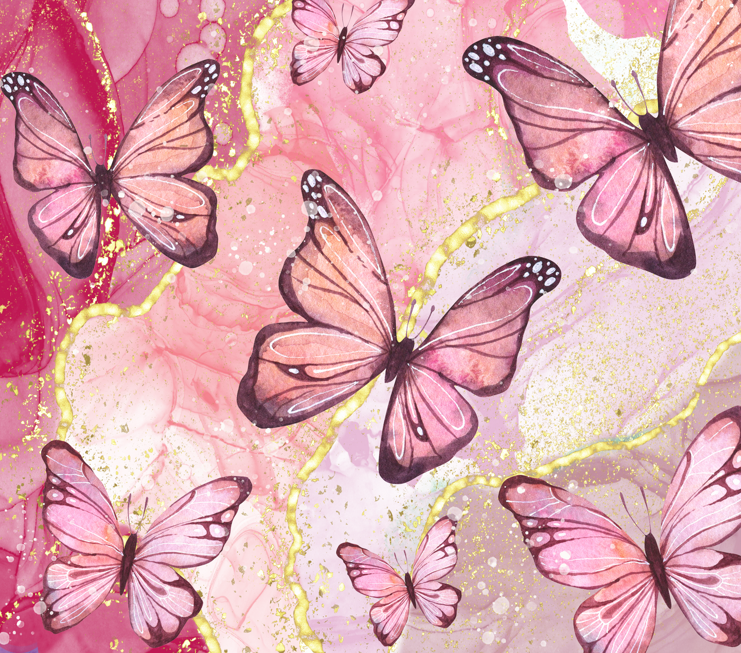 Pink Butterflies